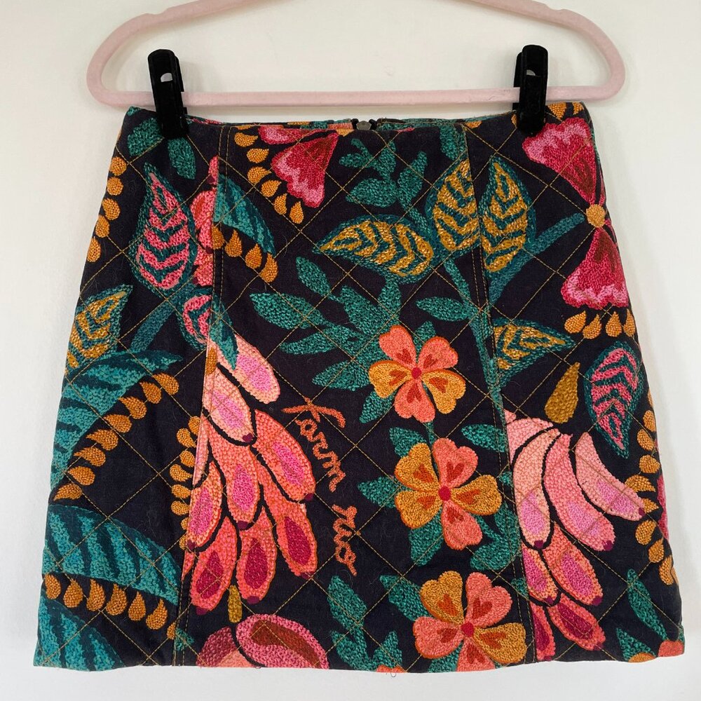 FARM Rio Floral Mini Skirt - Picture 4 of 7